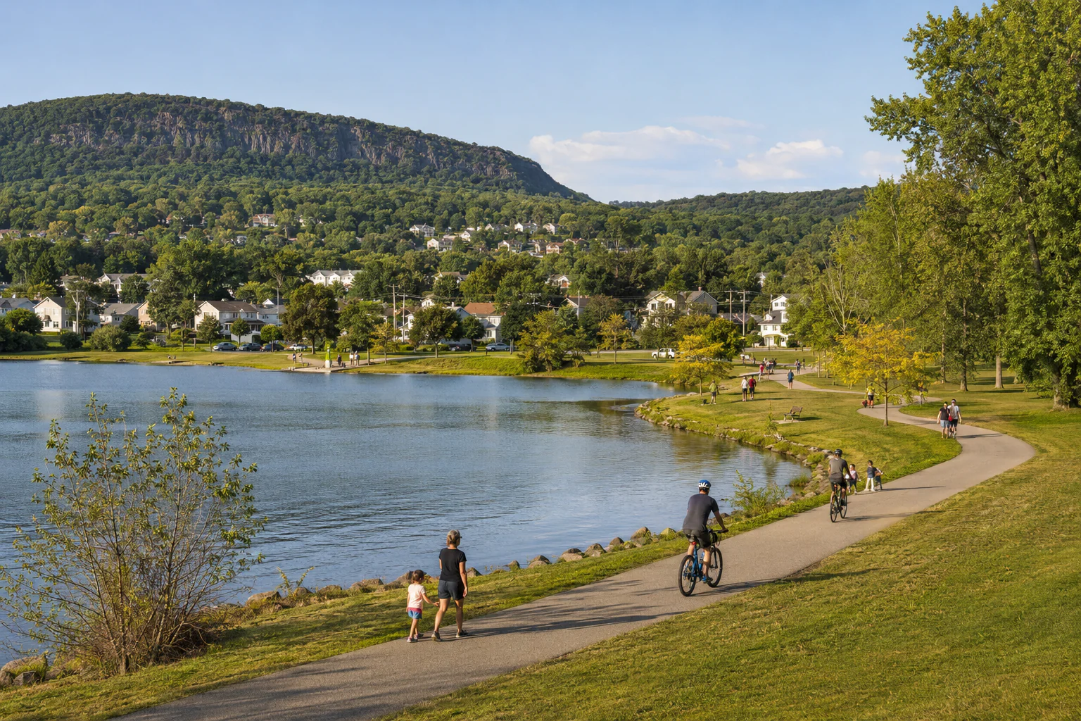 Vista de Clarkstown, condado de Rockland, Nueva York