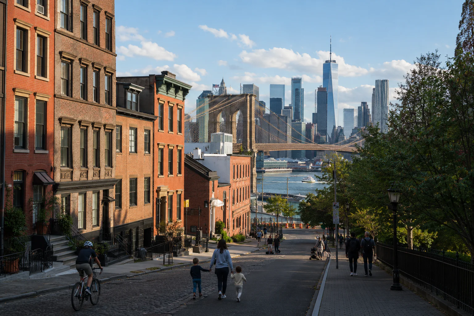 Vista del condado de Kings (Brooklyn), Nueva York